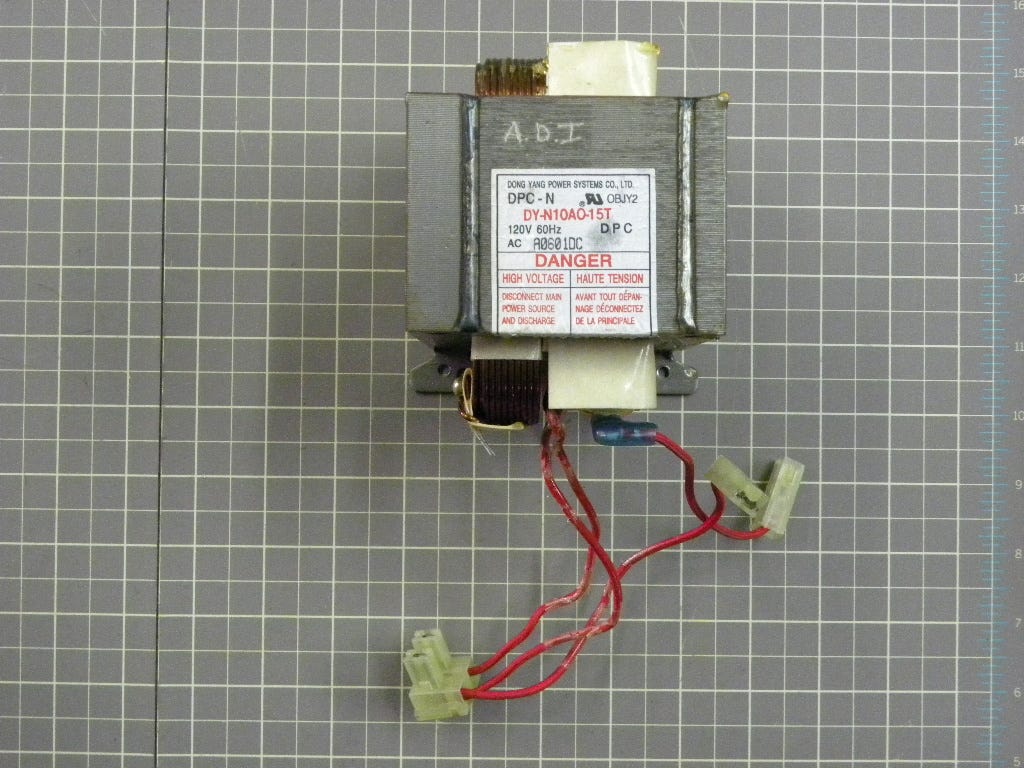 Whirlpool Microwave Transformer 56001356