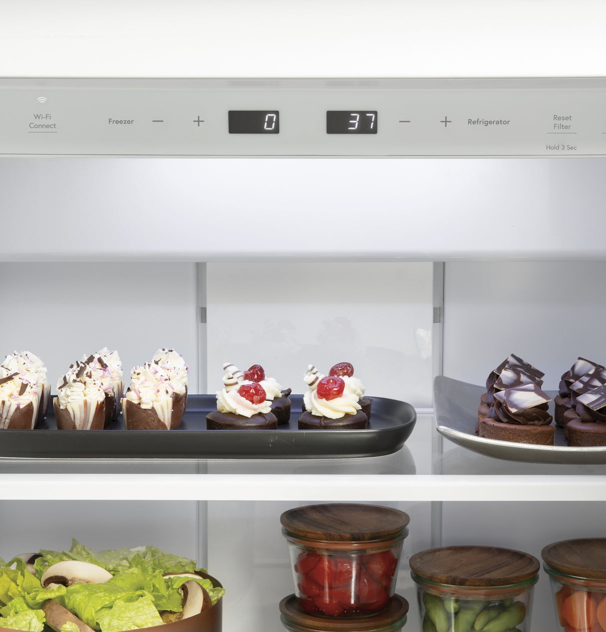 Café 42" Built-In Side-by-Side Refrigerator CSB42WP2NS1