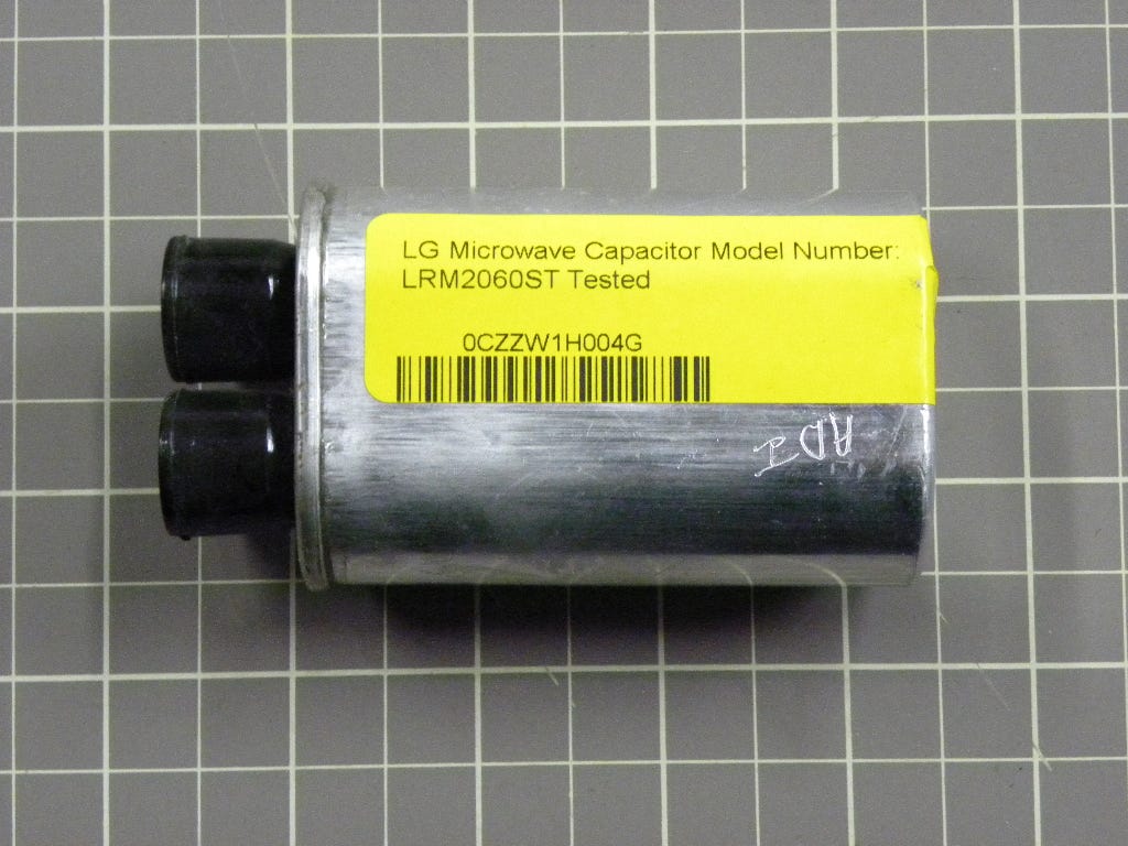 Capacitor (1.00uf + 3%) (50/60hz) 0CZZW1H004G