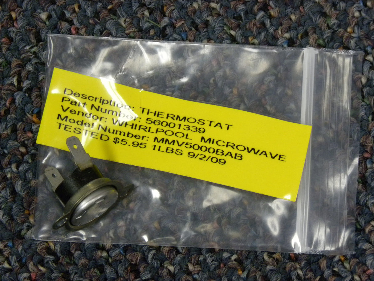 Whirlpool Microwave Thermostat 56001339