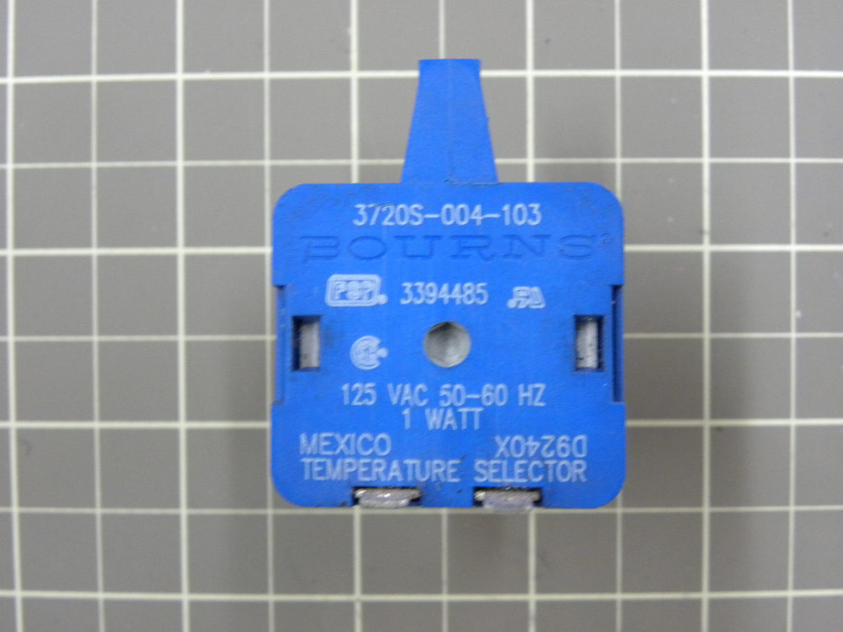 Whirlpool Dryer Temperature Switch 3394485