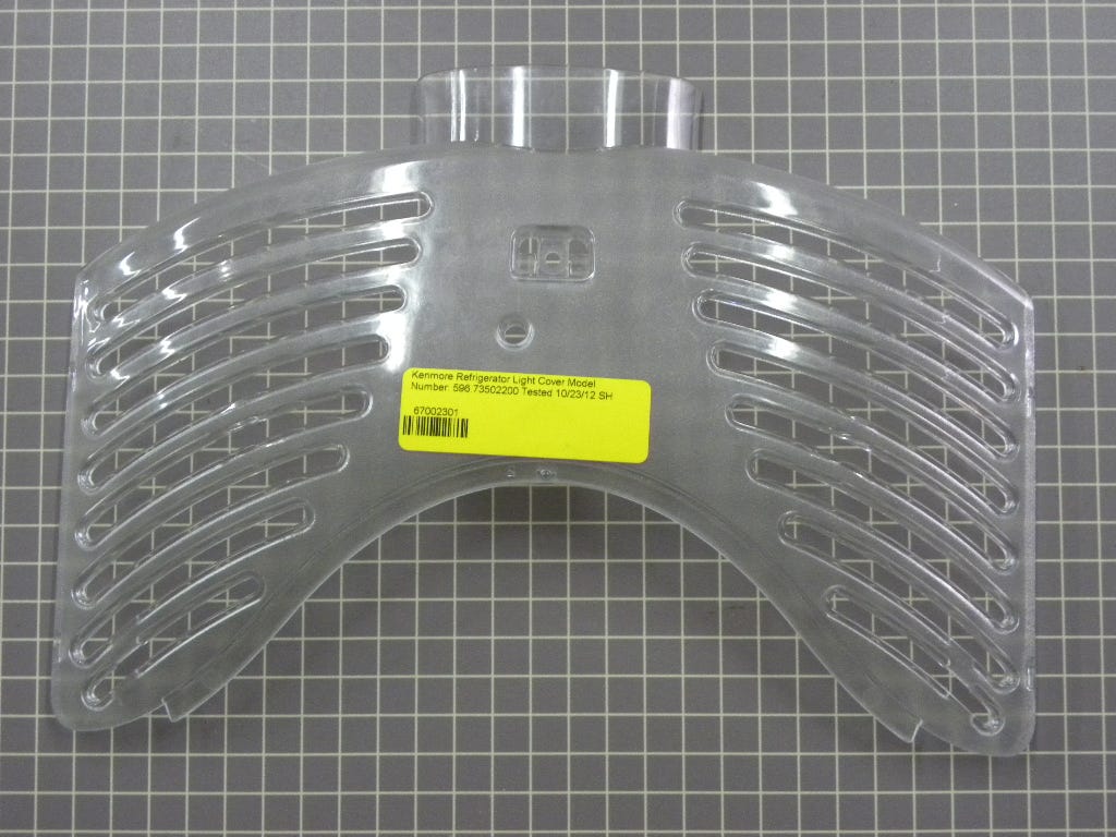 Kenmore Refrigerator Light Cover 67002301