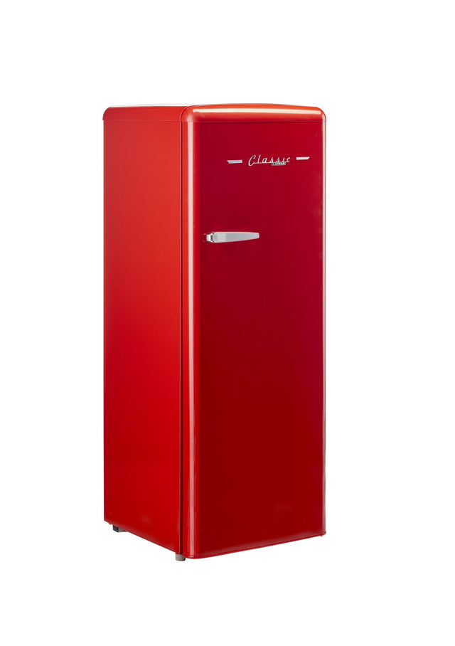 Classic Retro by Unique 6 cu. ft. Upright Electric Freezer UGP-175L R AC-Red