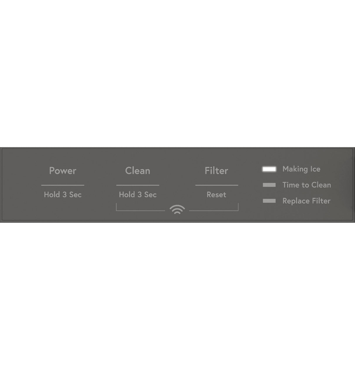 Ice Maker 15-Inch Panel-Ready - Nugget Ice UNC15NPWII