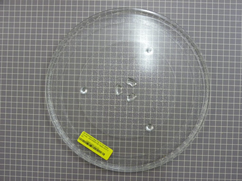 Glass Tray (13 1/2") WB39X10032 (Used)