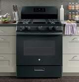 GE 30" Free-Standing Gas Range JGBS66DEKBB