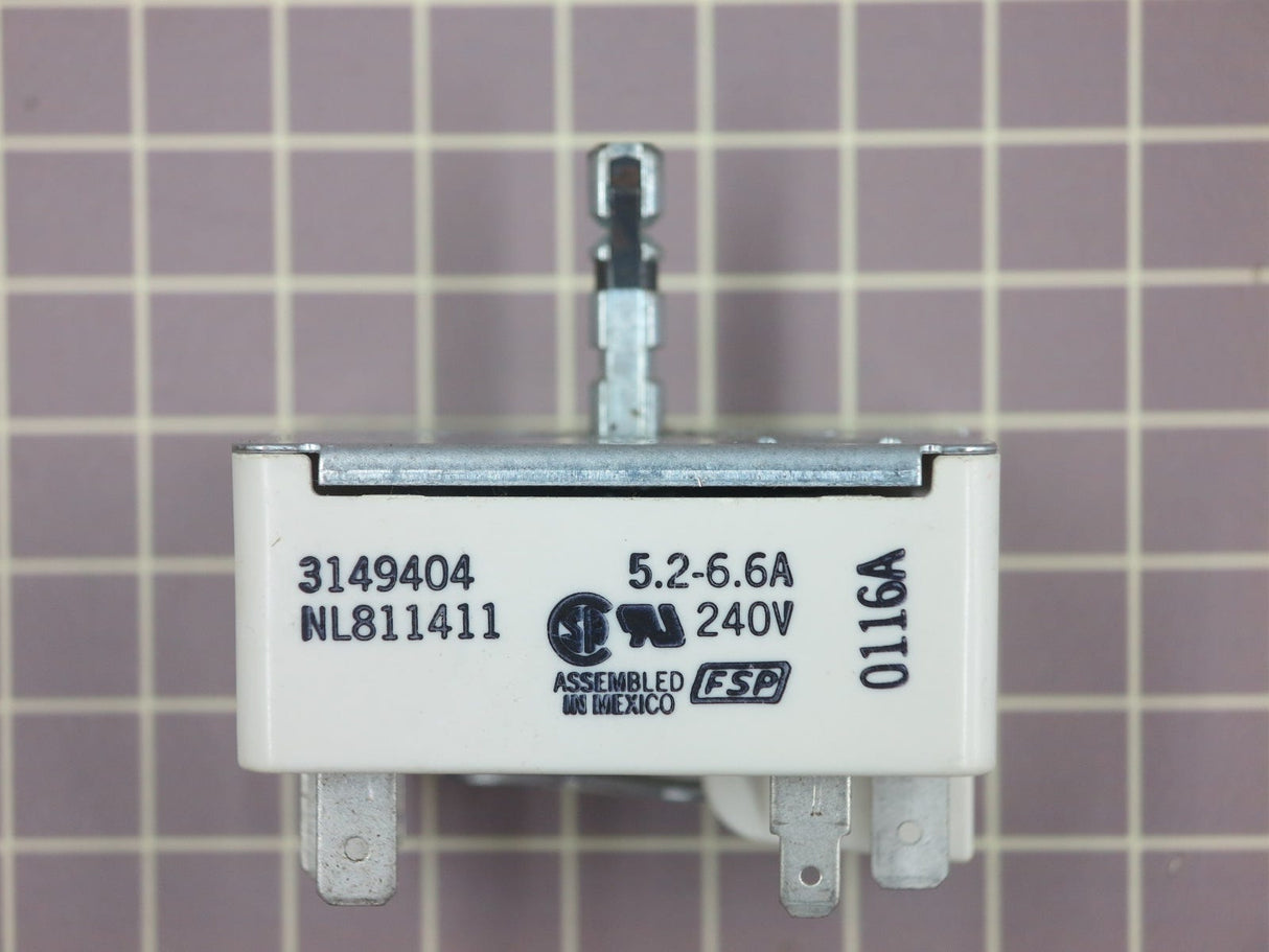 Infinite Switch 6" (5.2 - 6.6A) WP3149404