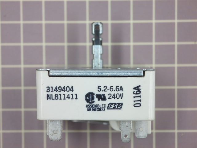 Infinite Switch 6" (5.2 - 6.6A) WP3149404