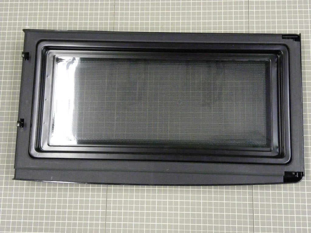 GE Microwave Complete Door (Black) WB56X10710