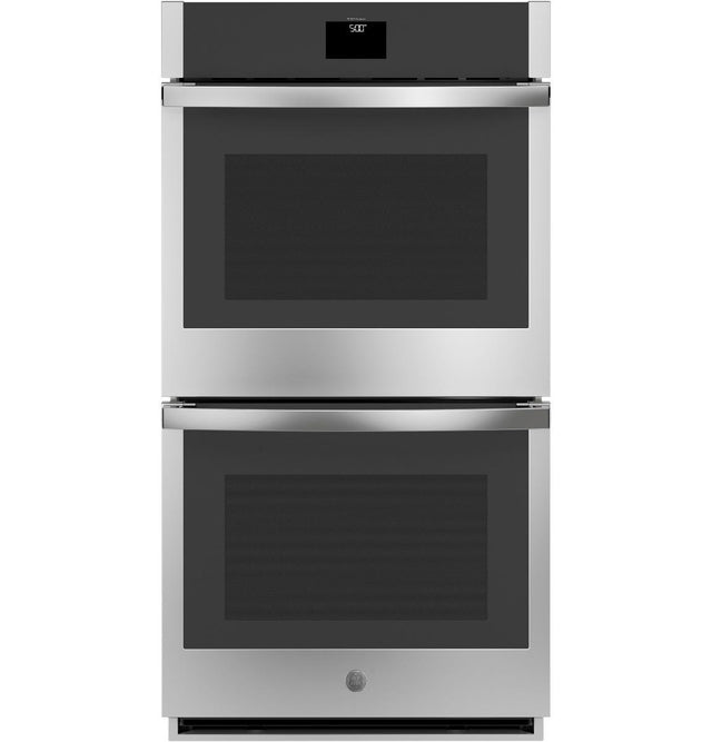 GE 27" Smart Built-In Convection Double Wall Oven with No Preheat Air Fry JKD5000SVSS