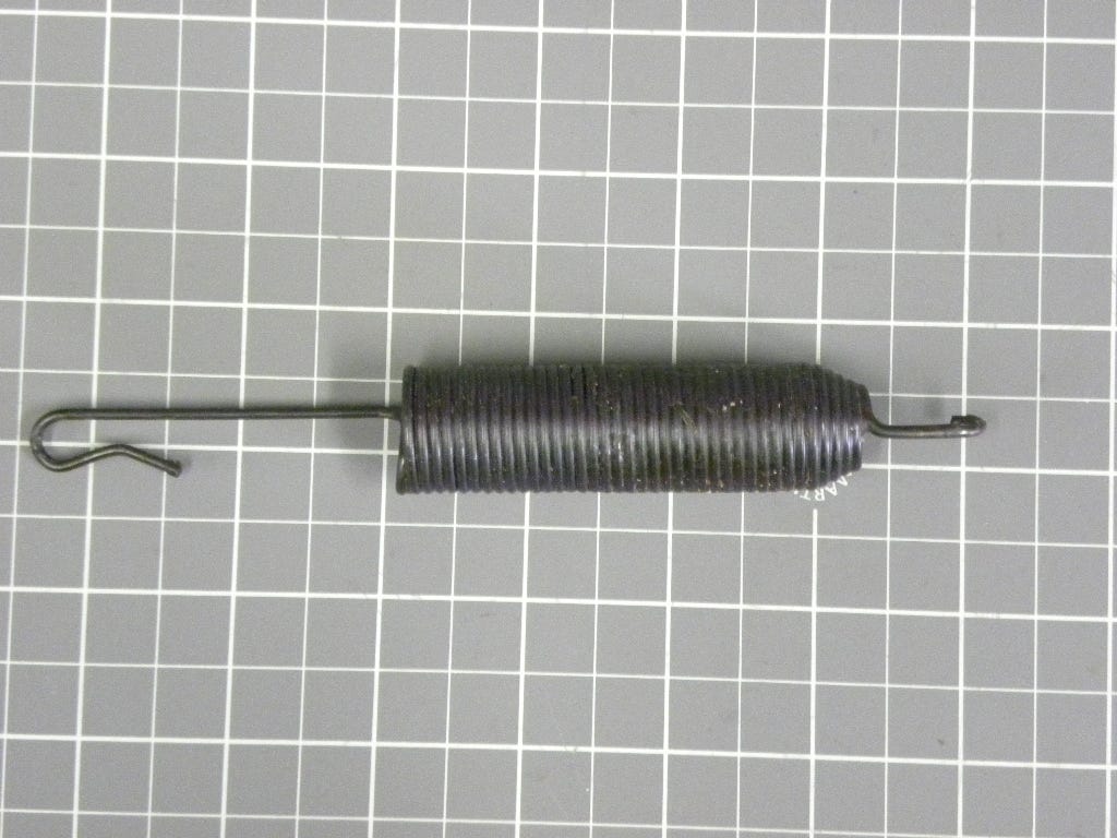 GE Dishwasher Door Spring WD03X10007