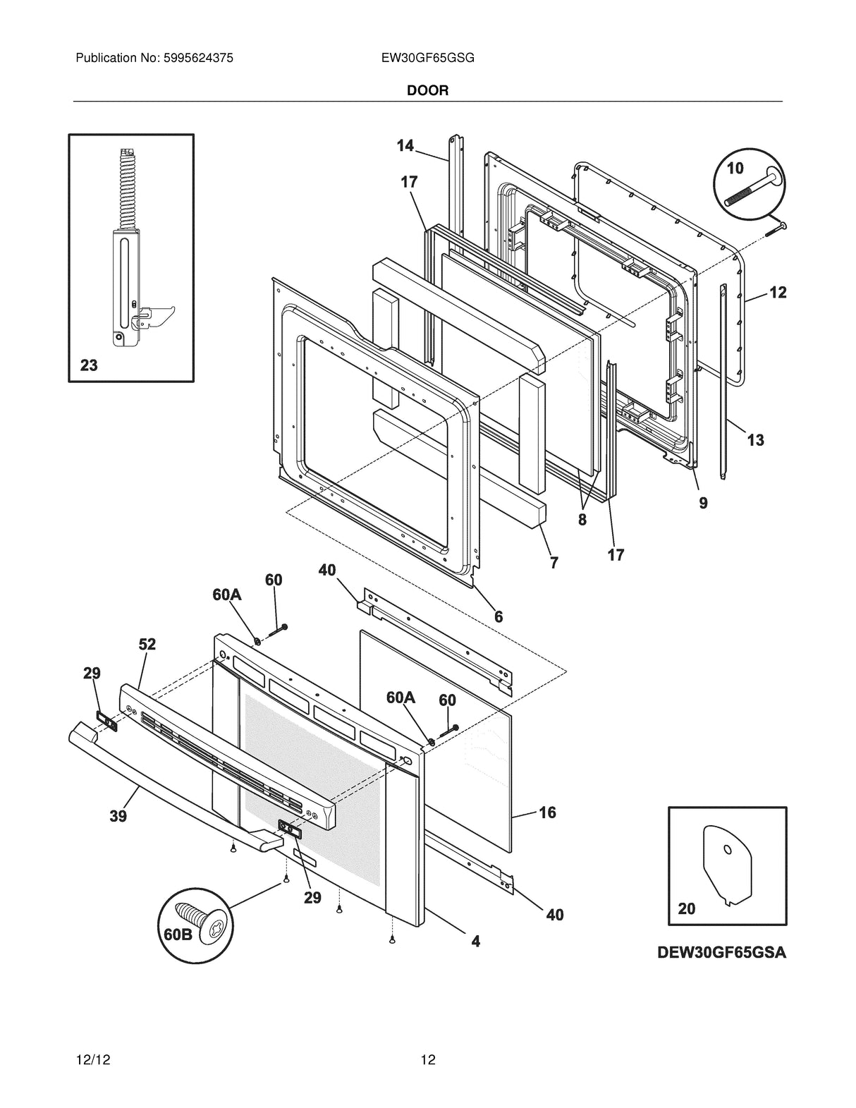Inner Glass 316503300