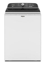 5.2–5.3 Cu. Ft. Whirlpool® Top Load Washer with Removable Agitator WTW6157PW