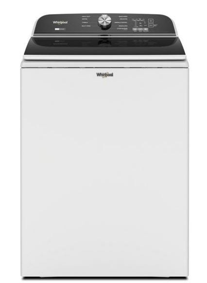 5.2–5.3 Cu. Ft. Whirlpool® Top Load Washer with Removable Agitator WTW6157PW