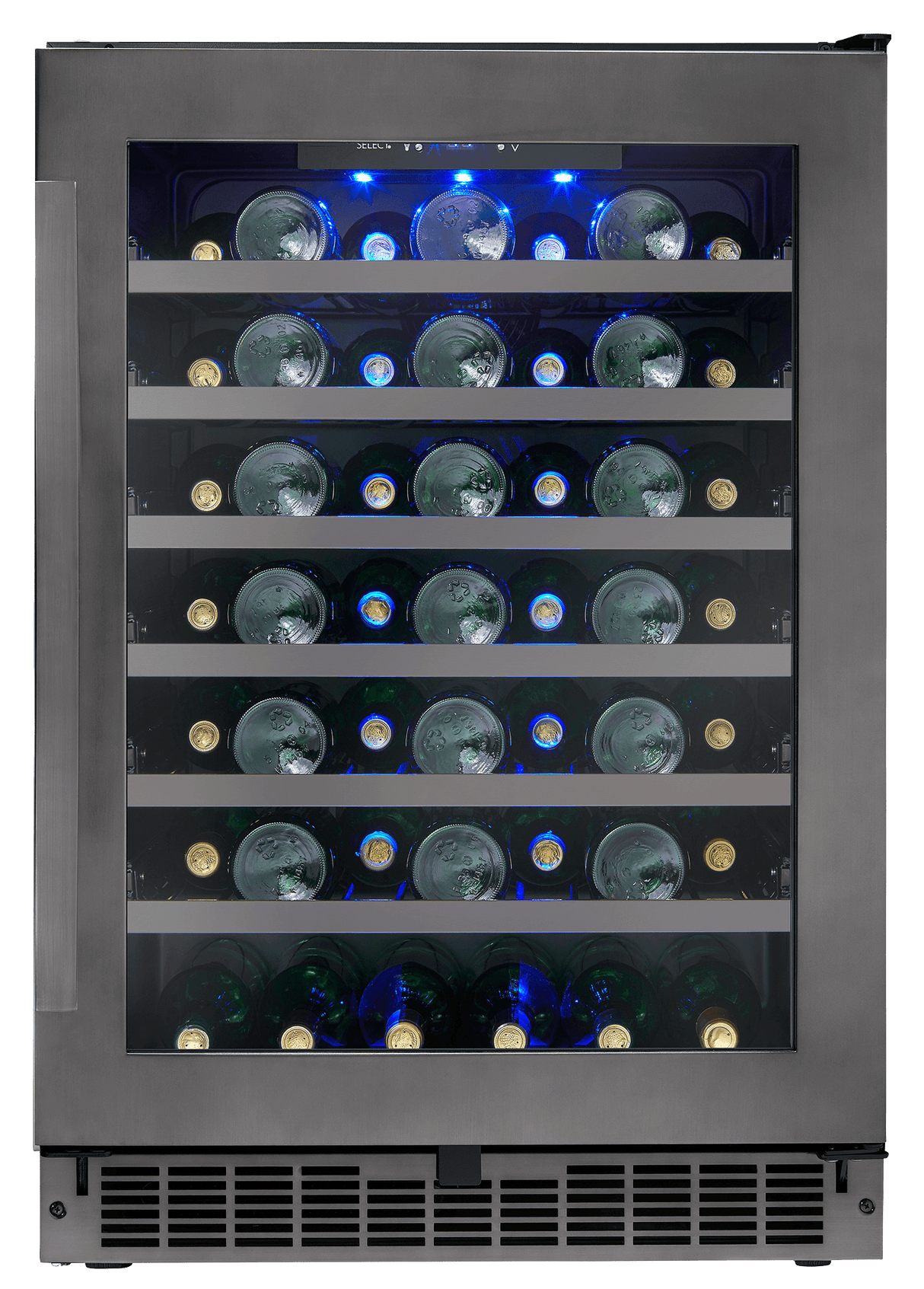 Silhouette Select – 24″ Built-In Wine Cellar in Black Stainless Steel SSWC056D1B-S