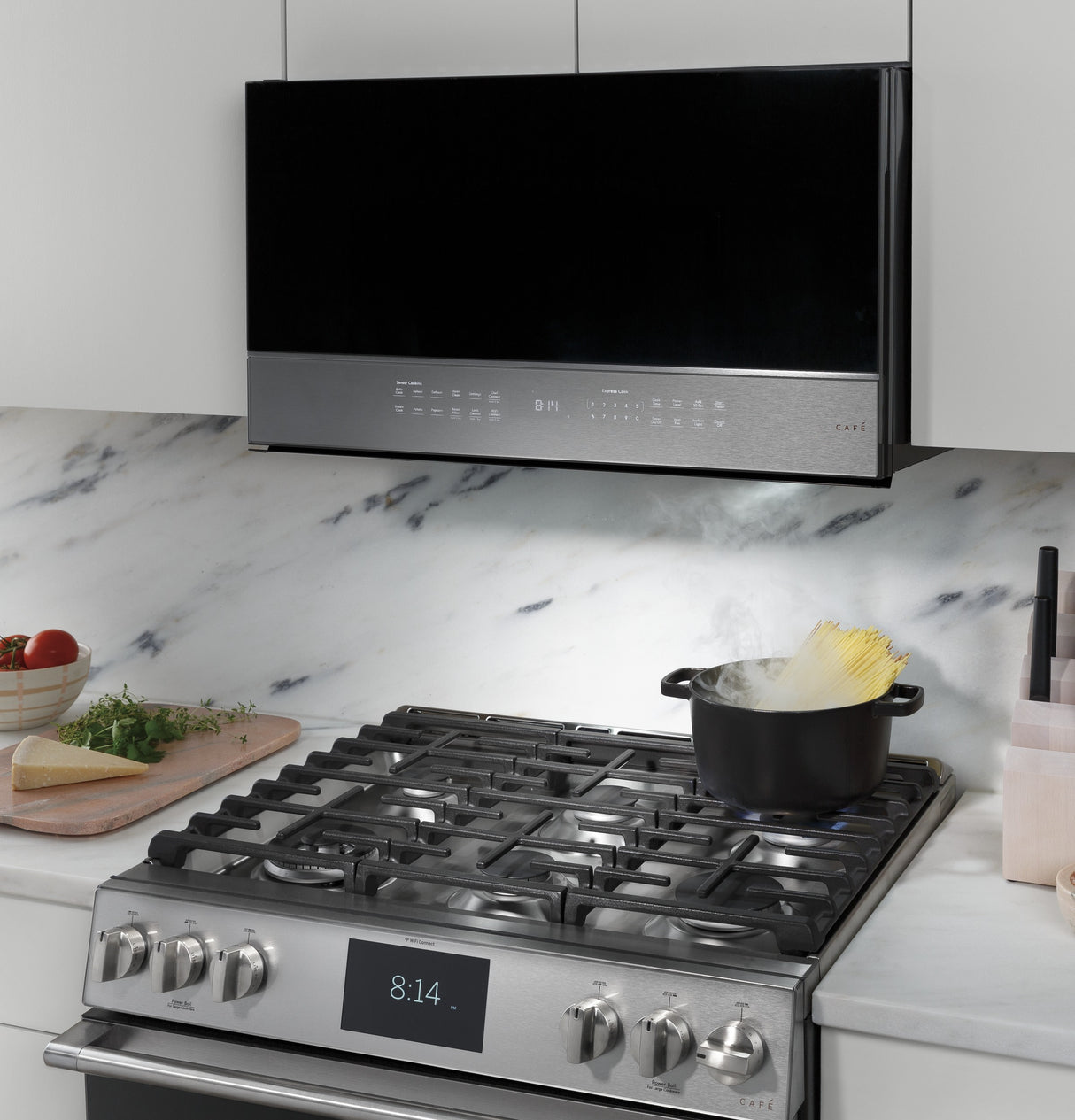 Café 2.1 Cu. Ft. Over-the-Range Microwave Oven CVM721M2NS5