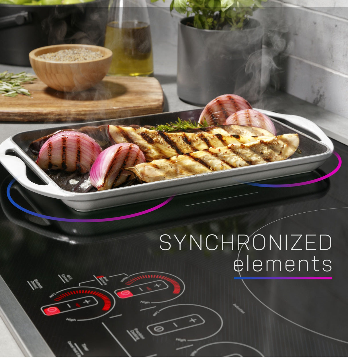 GE Profile 30" Built-In Touch Control Induction Cooktop PHP9030DTBB (S&D)
