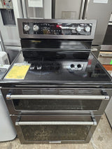 Reconditioned KitchenAid 30" Double Oven Convection Range KFED500EBS03