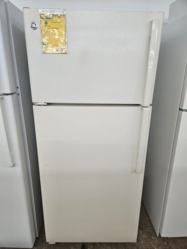 Reconditioned GE 15.5 Cu. Ft. Top-Freezer Refrigerator GTE16DTHHRCC