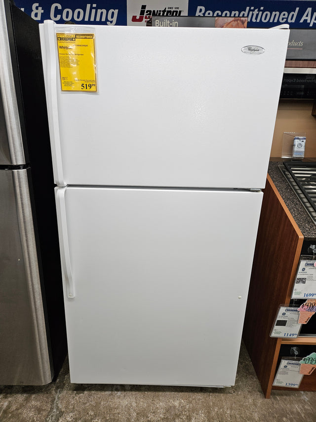 Reconditioned Whirlpool Freezer On The Top Refrigerator ET1MHKXMQ05