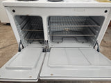 Reconditioned VINTAGE GE 36" Double Oven Electric Range J464A1WH