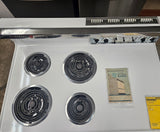 Reconditioned VINTAGE GE 36" Double Oven Electric Range J464A1WH