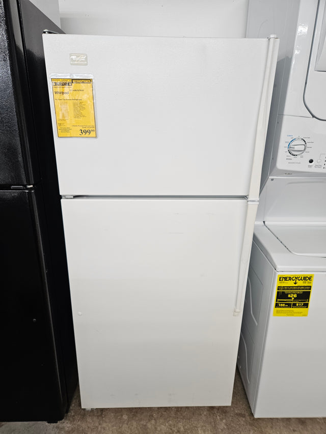 Reconditioned GE No Frost Top Freezer Refrigerator ET14JKXFW01