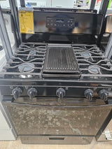 Reconditioned GE 30" Free-standing Gas Range JGBS66DEK5BB