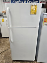 Reconditioned Frigidaire 18 Cu. Ft. Top Freezer Refrigerator FFTR1821QW9B