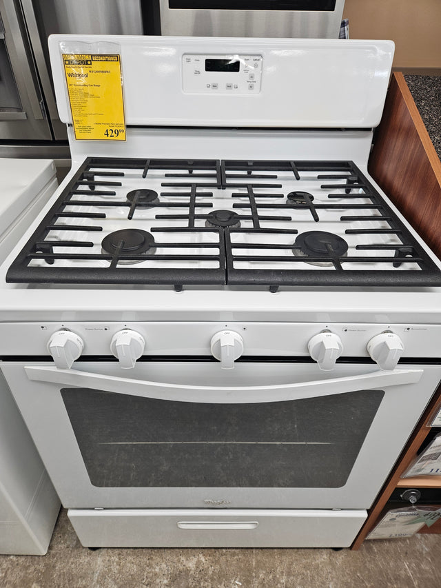 Reconditioned Whirlpool 30" Freestanding Gas Range WFG505M0BW2