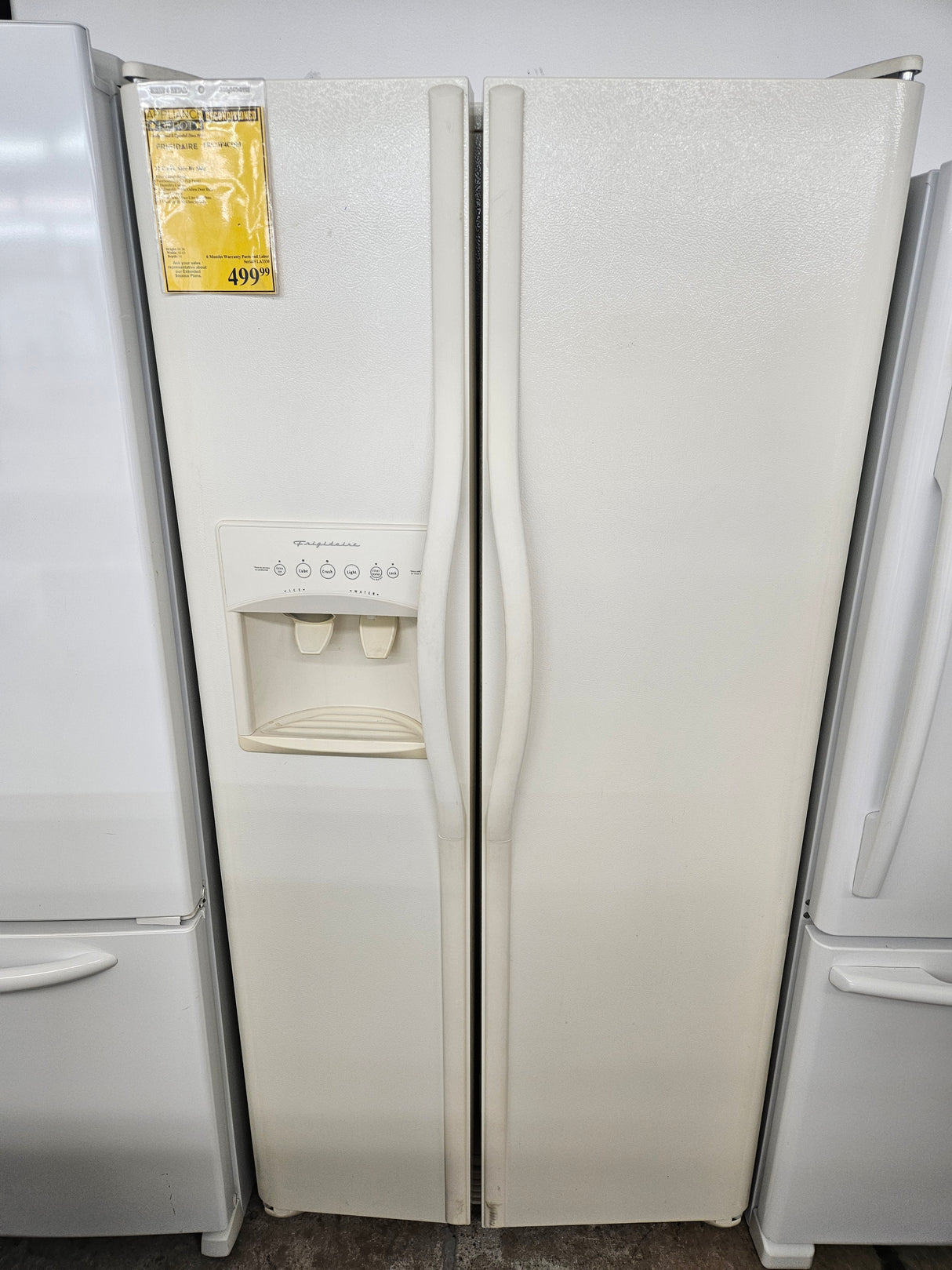 Reconditioned Frigidaire 22 Cu Ft. Side By Side FRS23F4CQ01