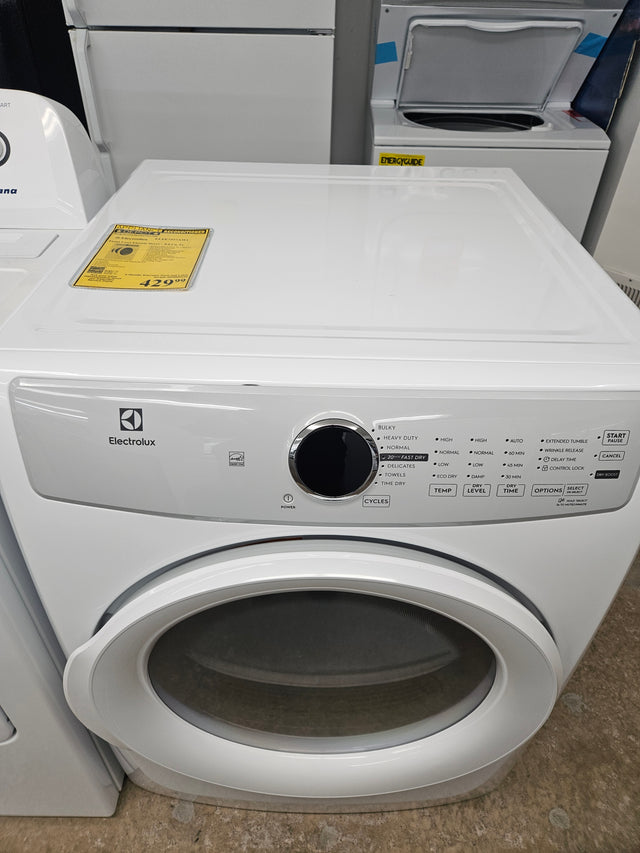 Reconditioned Electrolux Front Load Electric Dryer – 8.0 Cu. Ft.  ELFE7337AW1