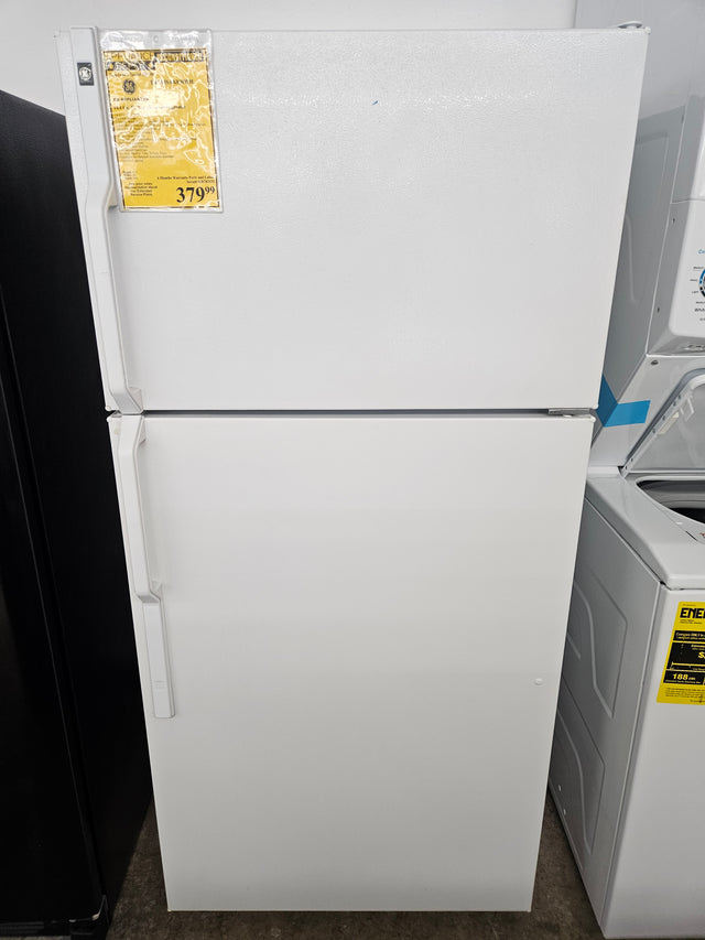 Reconditioned GE 14.4 Cu. Ft. Top Mount Refrigerator TBX14SAXKRWH