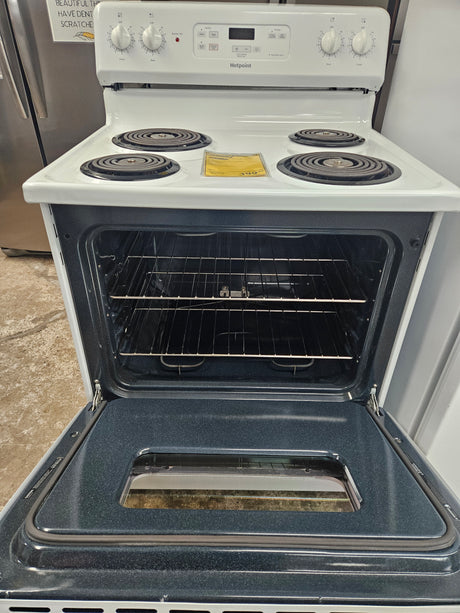 Reconditioned Hotpoint 30" Free-Standing Electric Range RBS360DM2WW