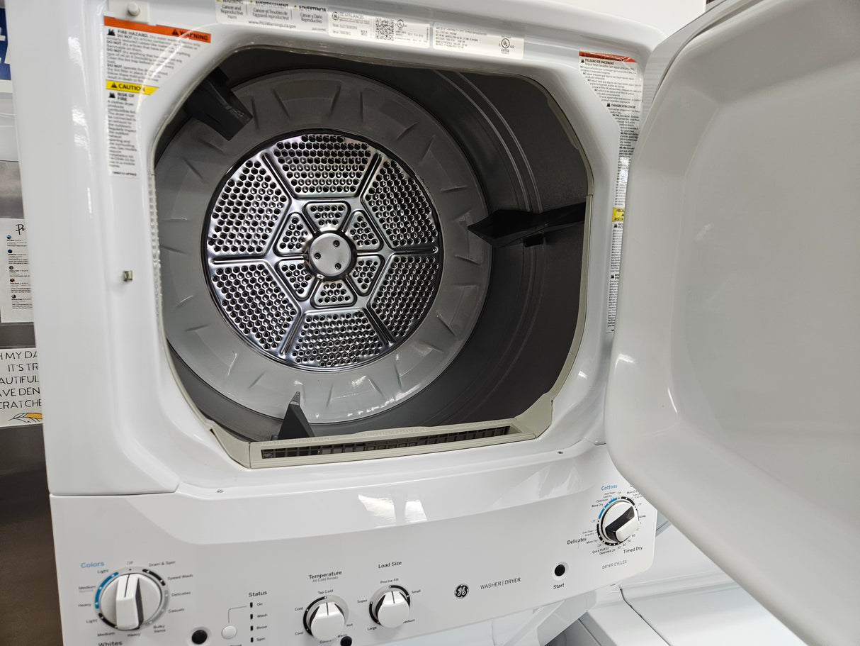 Reconditioned GE 27" Unitized Spacemaker Washer/Dryer Combo GUD27GSSM2WW