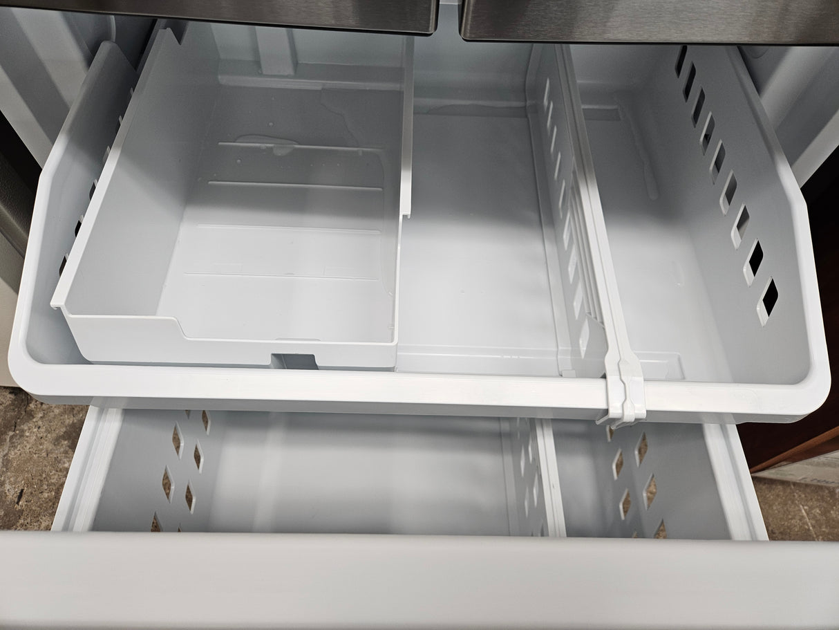 Reconditioned GE 20.8 Cu. Ft. French-door Refrigerator GNE21FYKHFFS