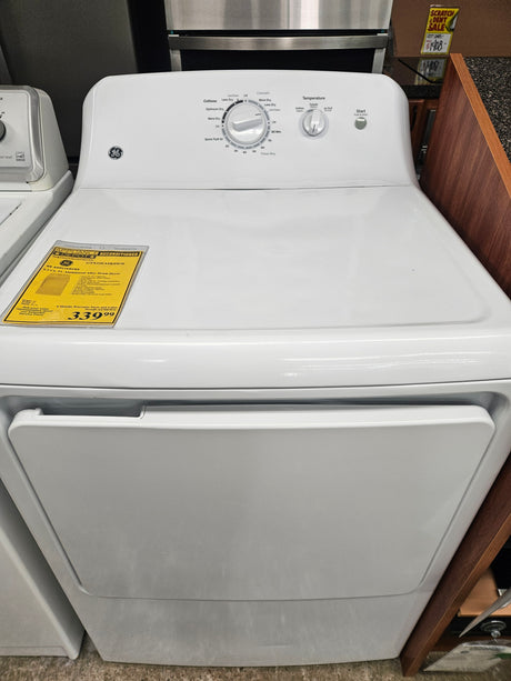 Reconditioned GE 6.2 Cu. Ft. Aluminized Alloy Drum Dryer GTX22EASK0WW