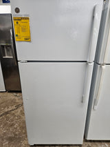Reconditioned GE 15.5 Cu. Ft. Top-Freezer Refrigerator GTE16DTHBRWW