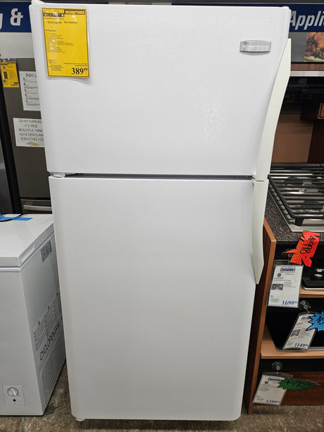 Reconditioned Frigidaire Top Freezer Refrigerator FRT18S6JW4