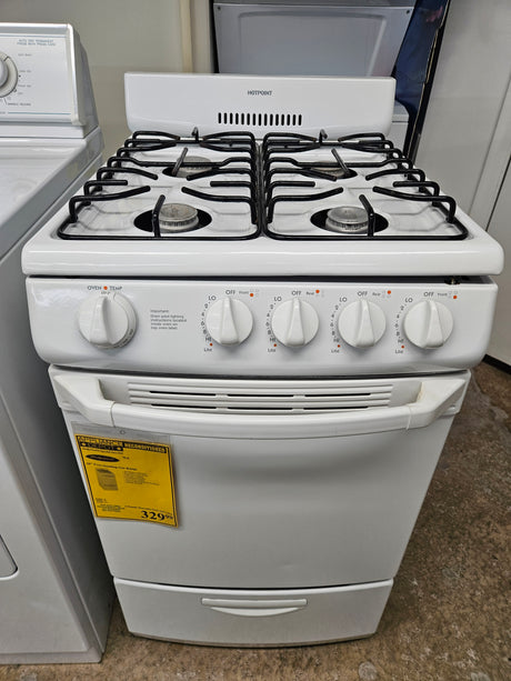 Reconditioned Hotpoint 20" Free-Standing Gas Range