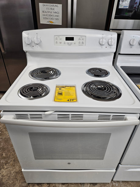Reconditioned GE 30" Free-Standing Electric Range JB250DF5WW