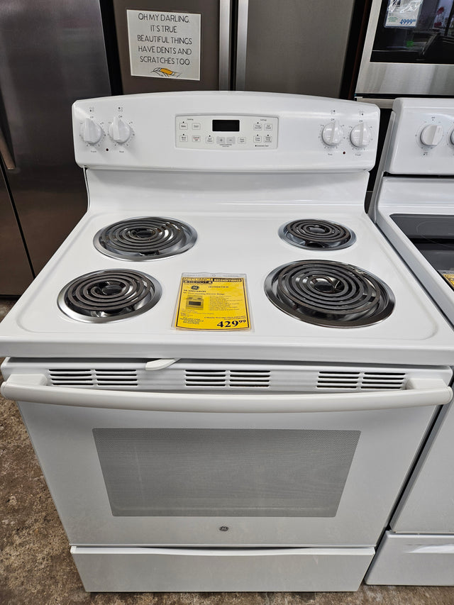 Reconditioned GE 30" Free-Standing Electric Range JB250DF5WW