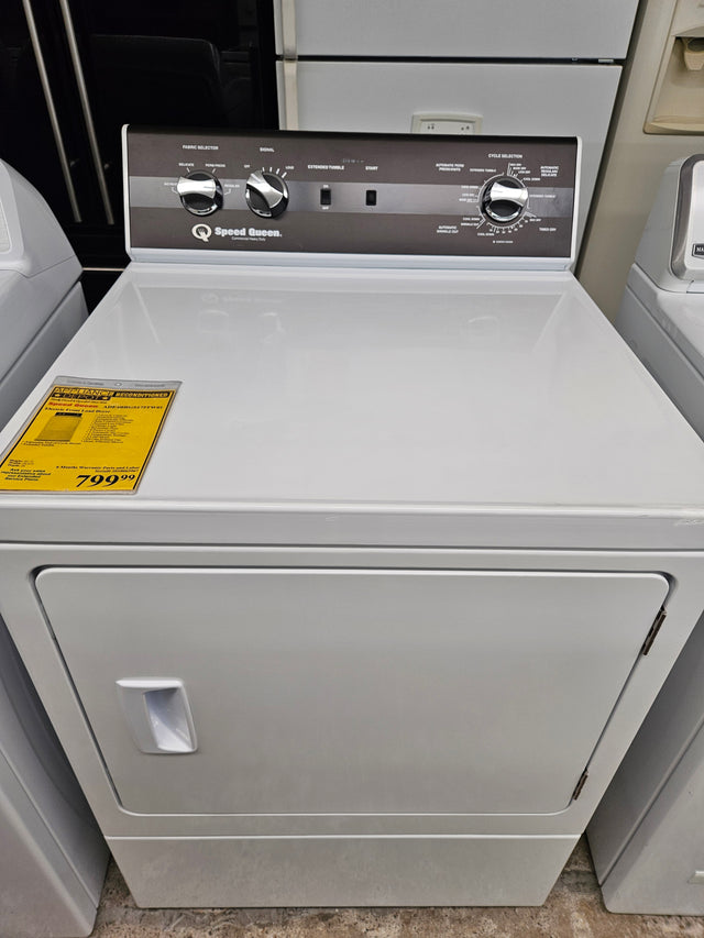 Reconditioned Speed Queen Electric Front Load Dryer ADE4BRGS175TW01