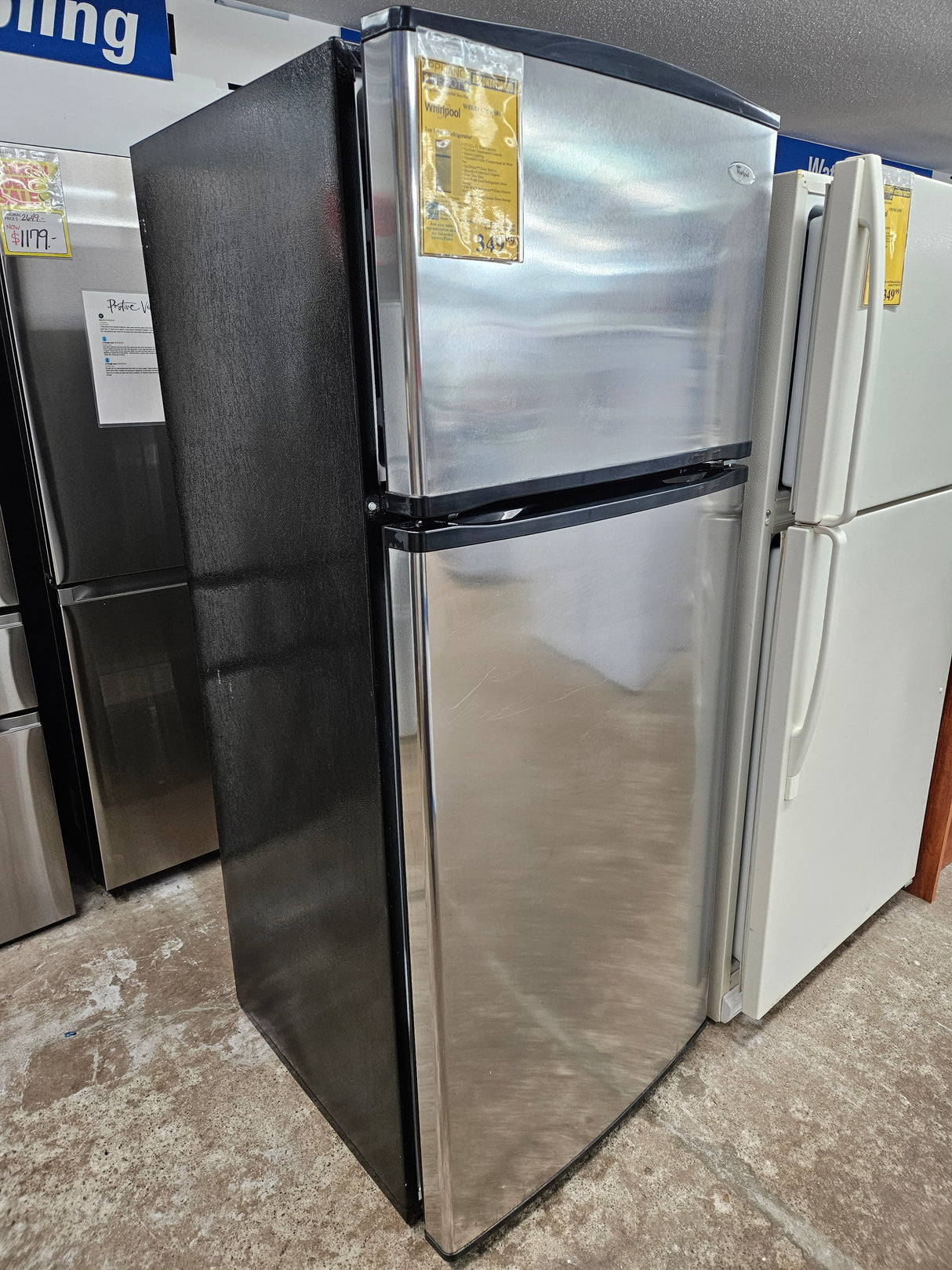 Reconditioned Whirlpool Top Mount Refrigerator W8RXEGMWS01