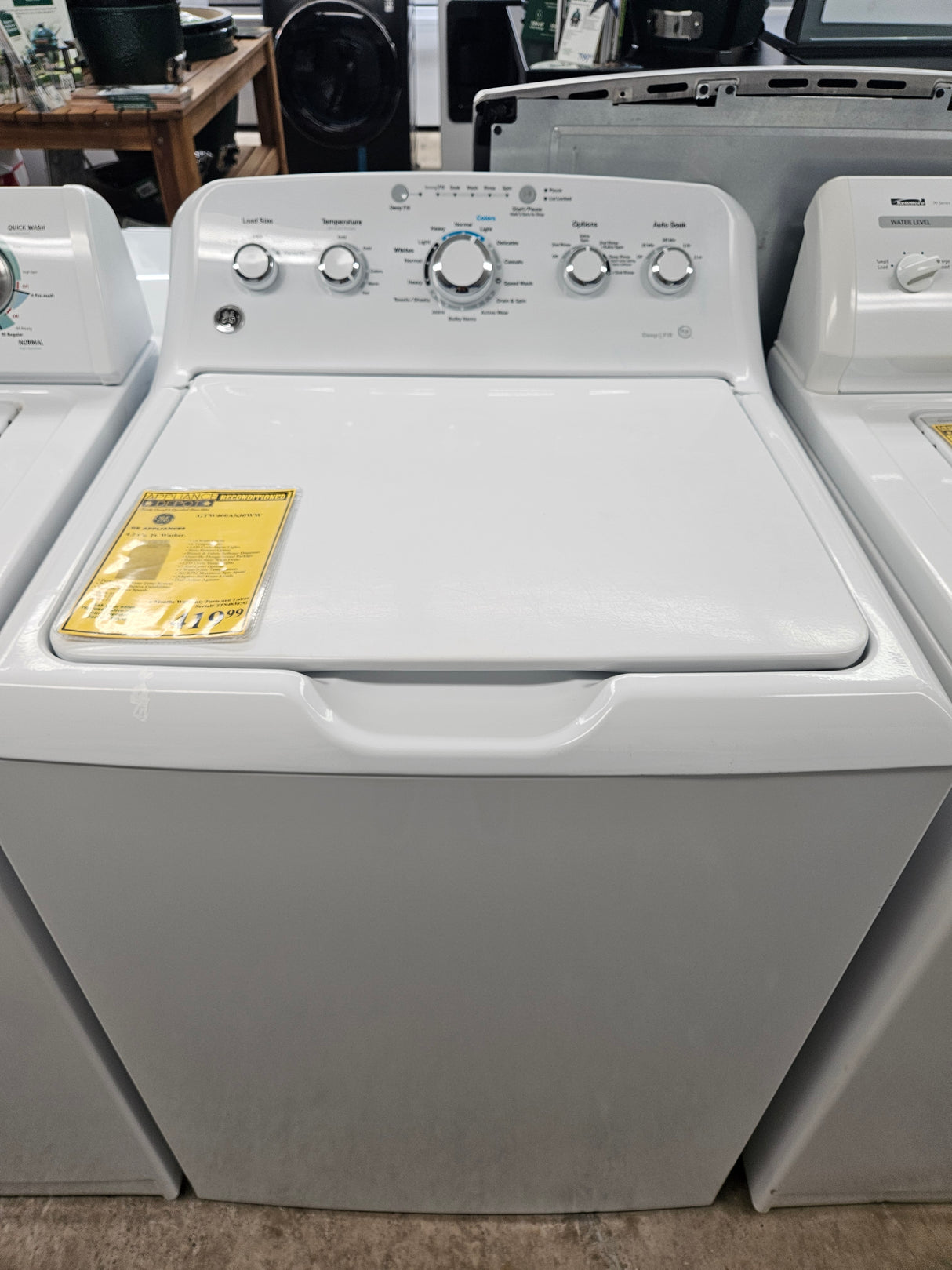 Reconditioned GE 4.2 Cu. Ft. Washer GTW460ASJ0WW