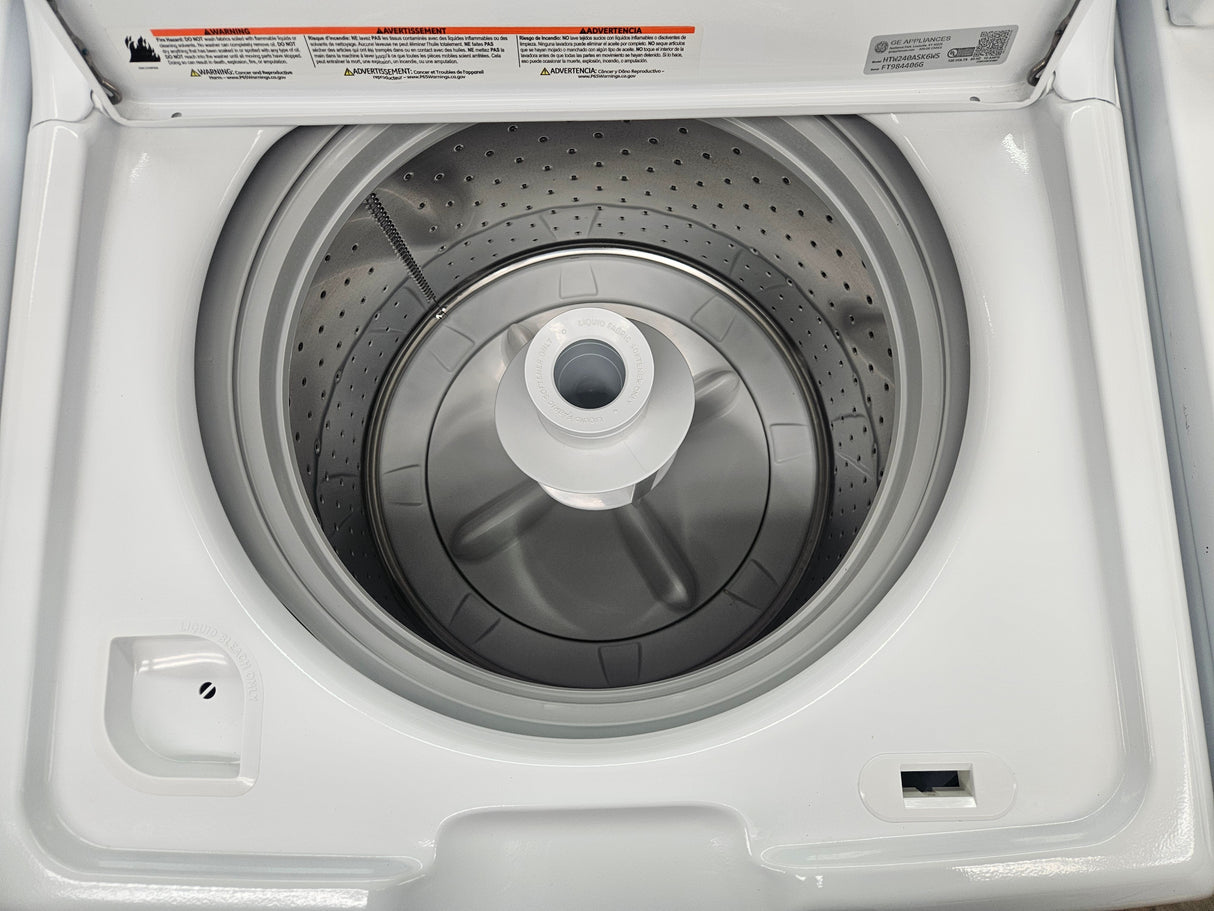 Reconditioned Hotpoint  3.8 Cu. Ft. Capacity Top Load Washer HTW240ASK6WS