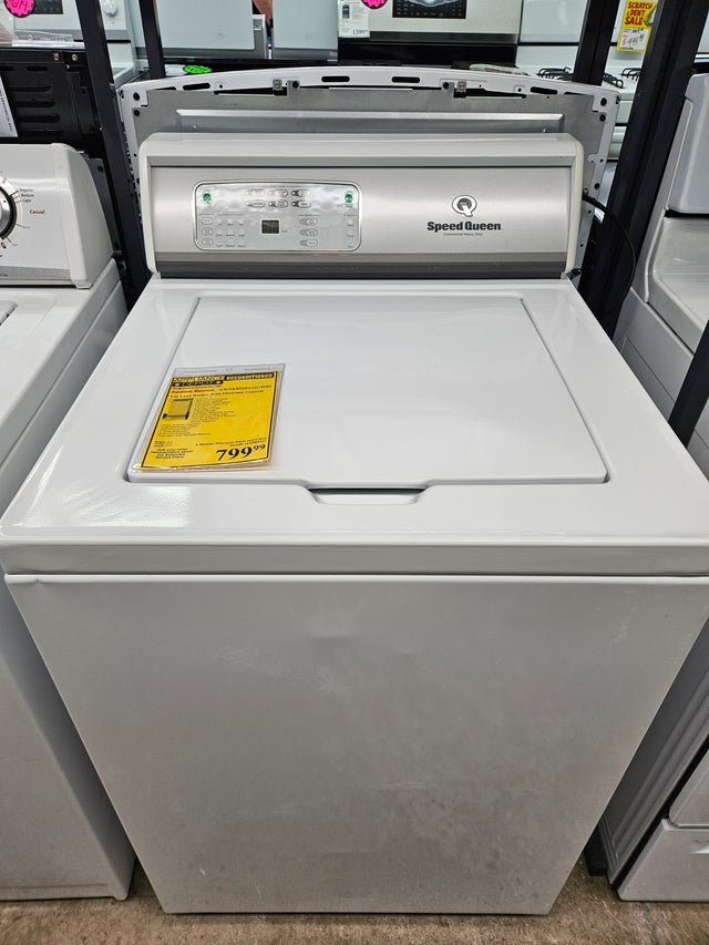 Reconditioned Speed Queen Top Load Washer with Electronic Controls AWNE82SP113CW01