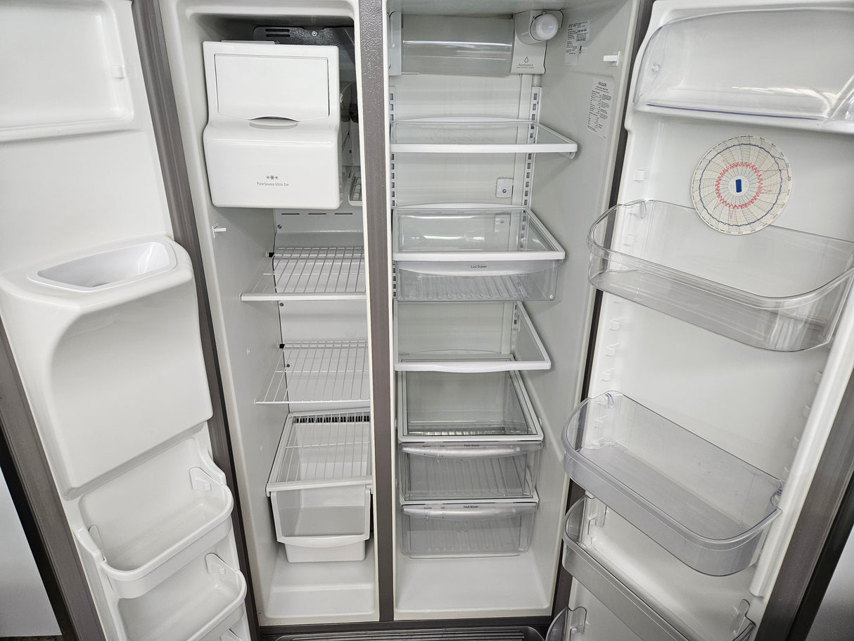 Reconditioned Frigidaire Gallery Side by Side Refrigerator FGUS2642LF2