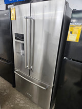 Reconditioned Kitchen Aid 26.8 Cu. Ft. French Door Refrigerator KRFF507ESS01