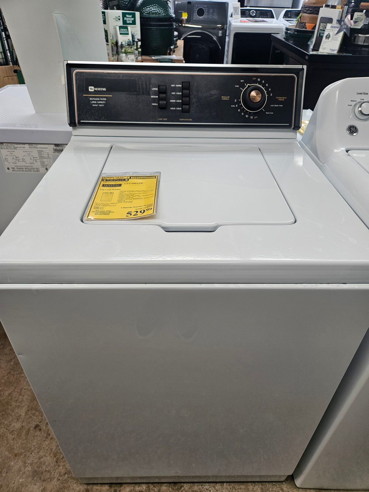 Reconditioned Maytag Top Load Washer LAT7300AAW